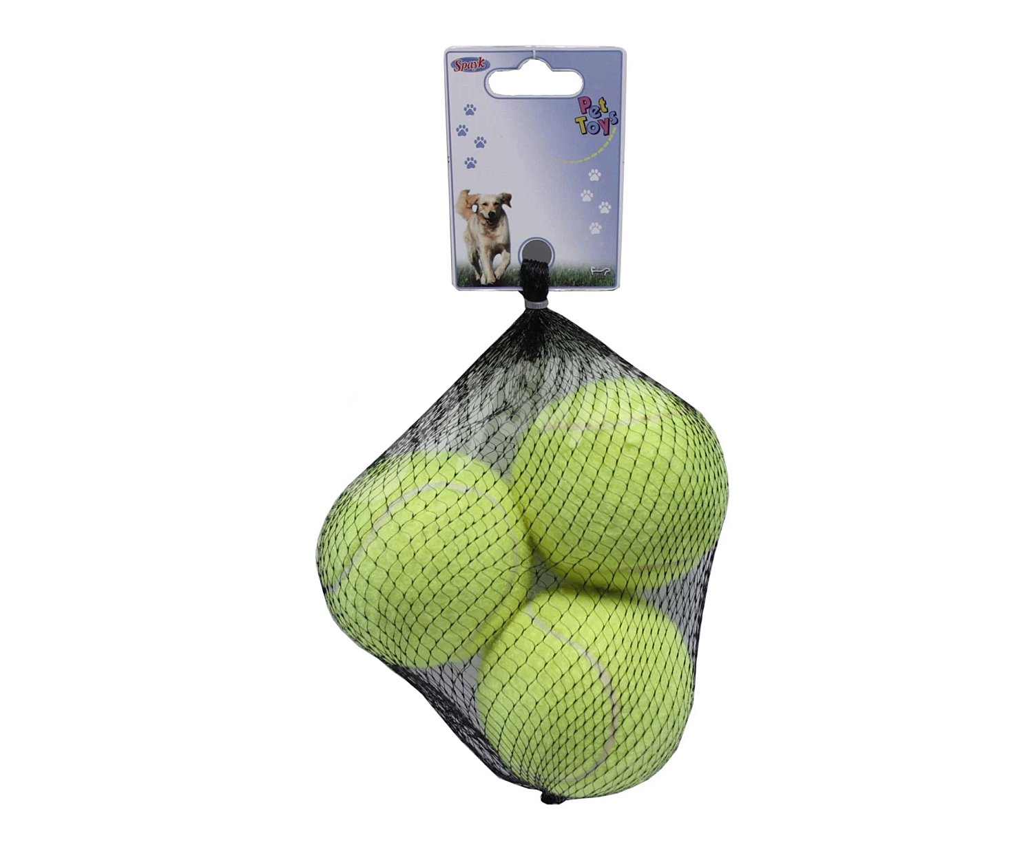 Sandimas Pelota de tenis pequeña para perros sandimas