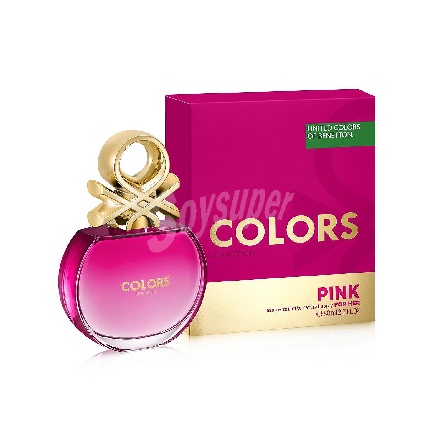 Agua de colonia Colors Pink Benetton