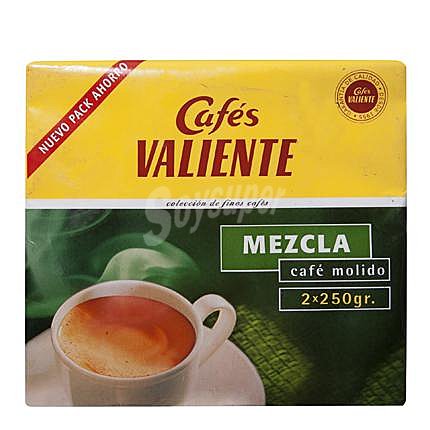 Café molido mezcla Valiente