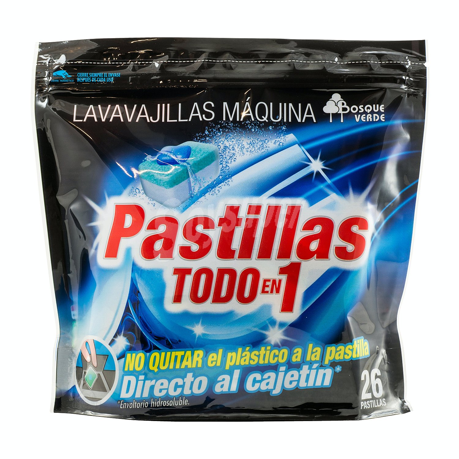 Lavavajillas maquina pastillas todo en 1