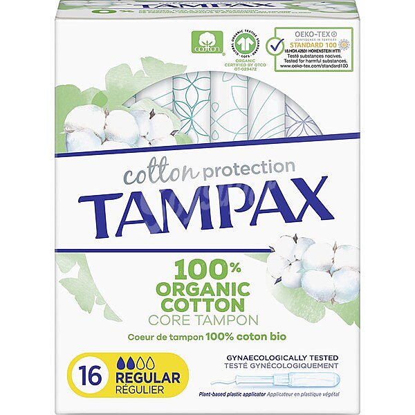 Tampones regular Tampax