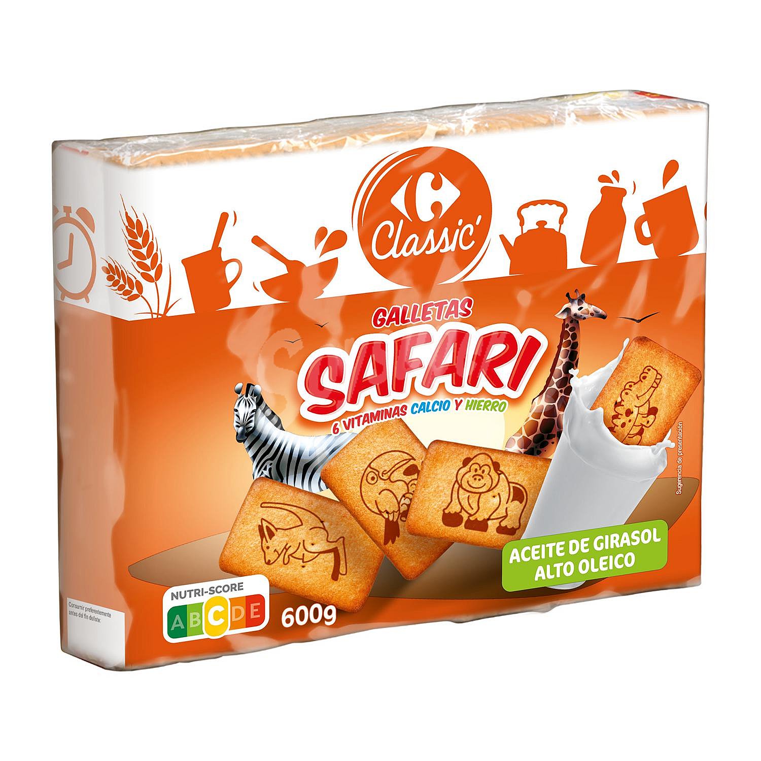 Galletas Safari Carrefour Classic