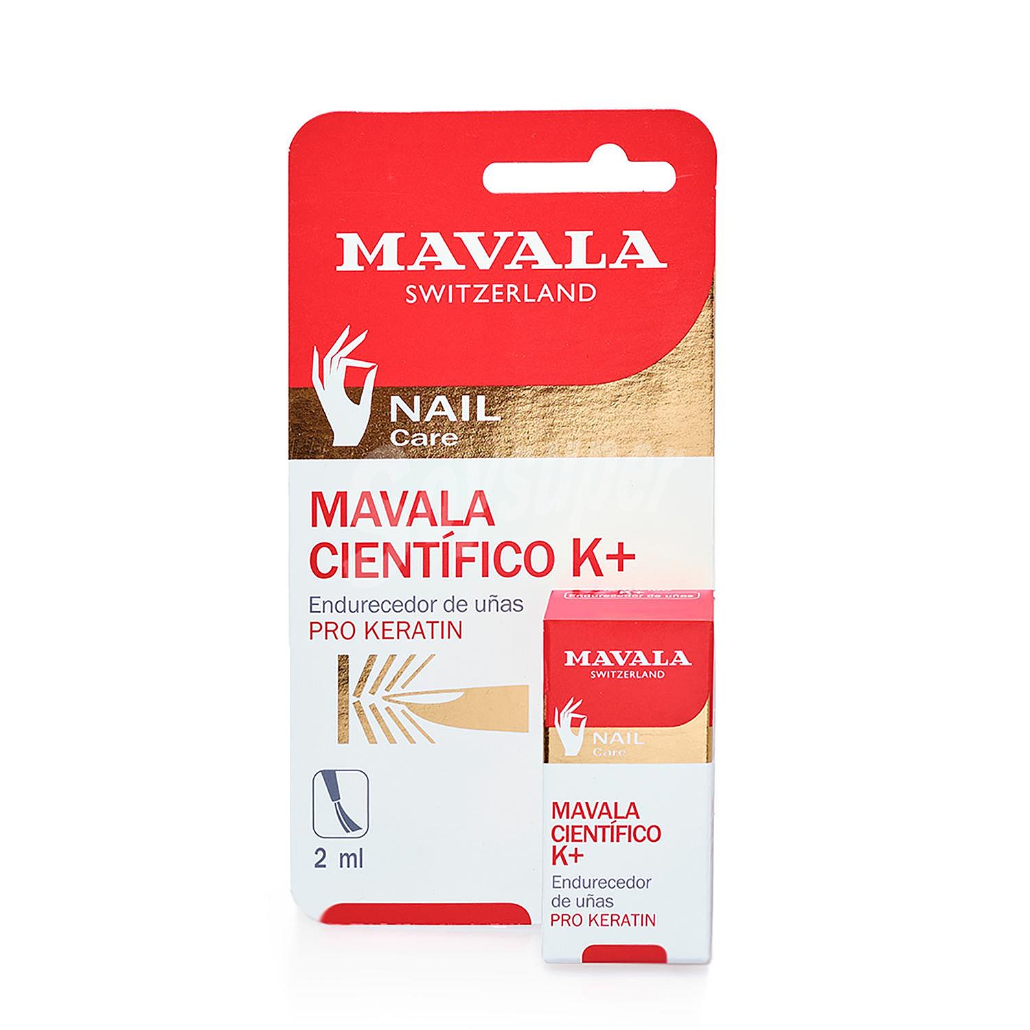 Endurecedor de uñas pro keratin. mavala cientifico k+