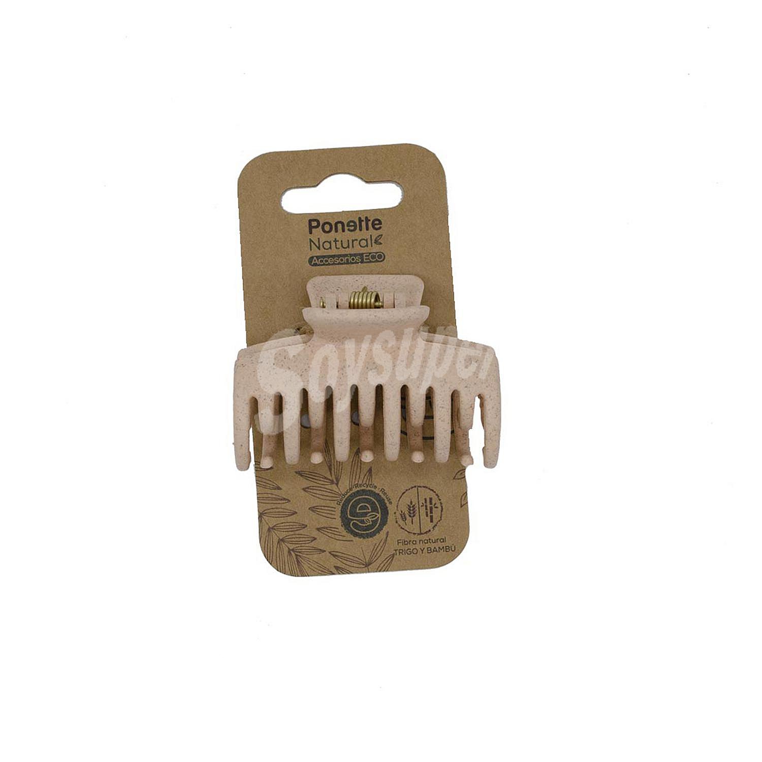 Pinza mediana Ponette Natural