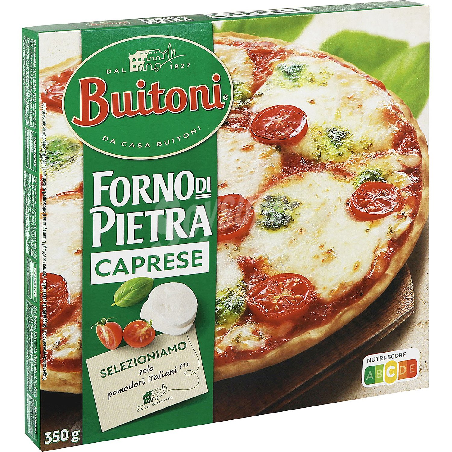 Forno di pietra pizza caprese