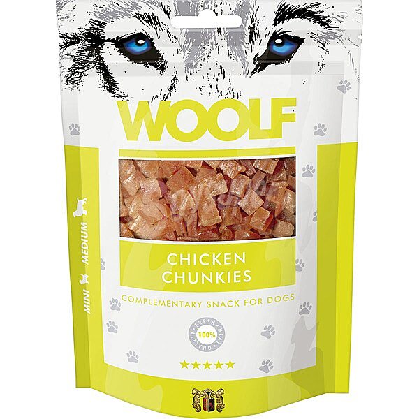 Snack para perros adultos taquitos de pollo envase 100 G