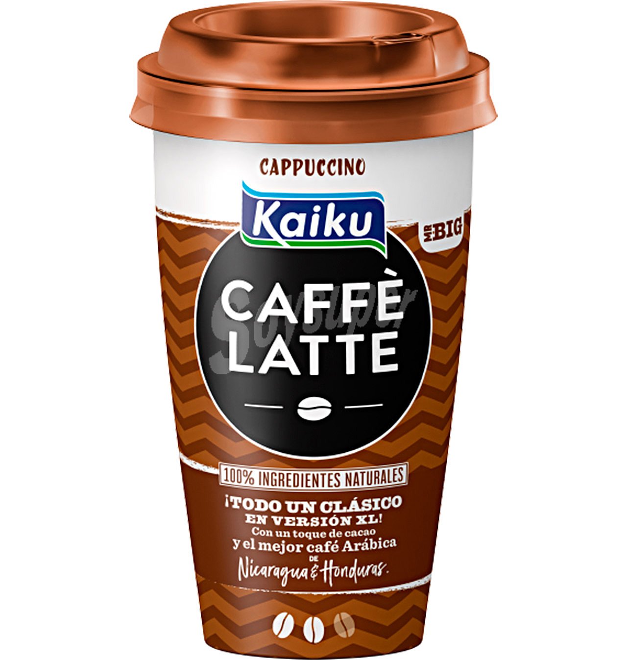 Café latte cappuccino Kaiku sin gluten