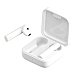 Auriculares bluetooth tipo intrauditivo xiaomi Mi True Wireless Earphones 2 Basic, control táctil, micrófono dual, autonomía hasta 20h, color blanco