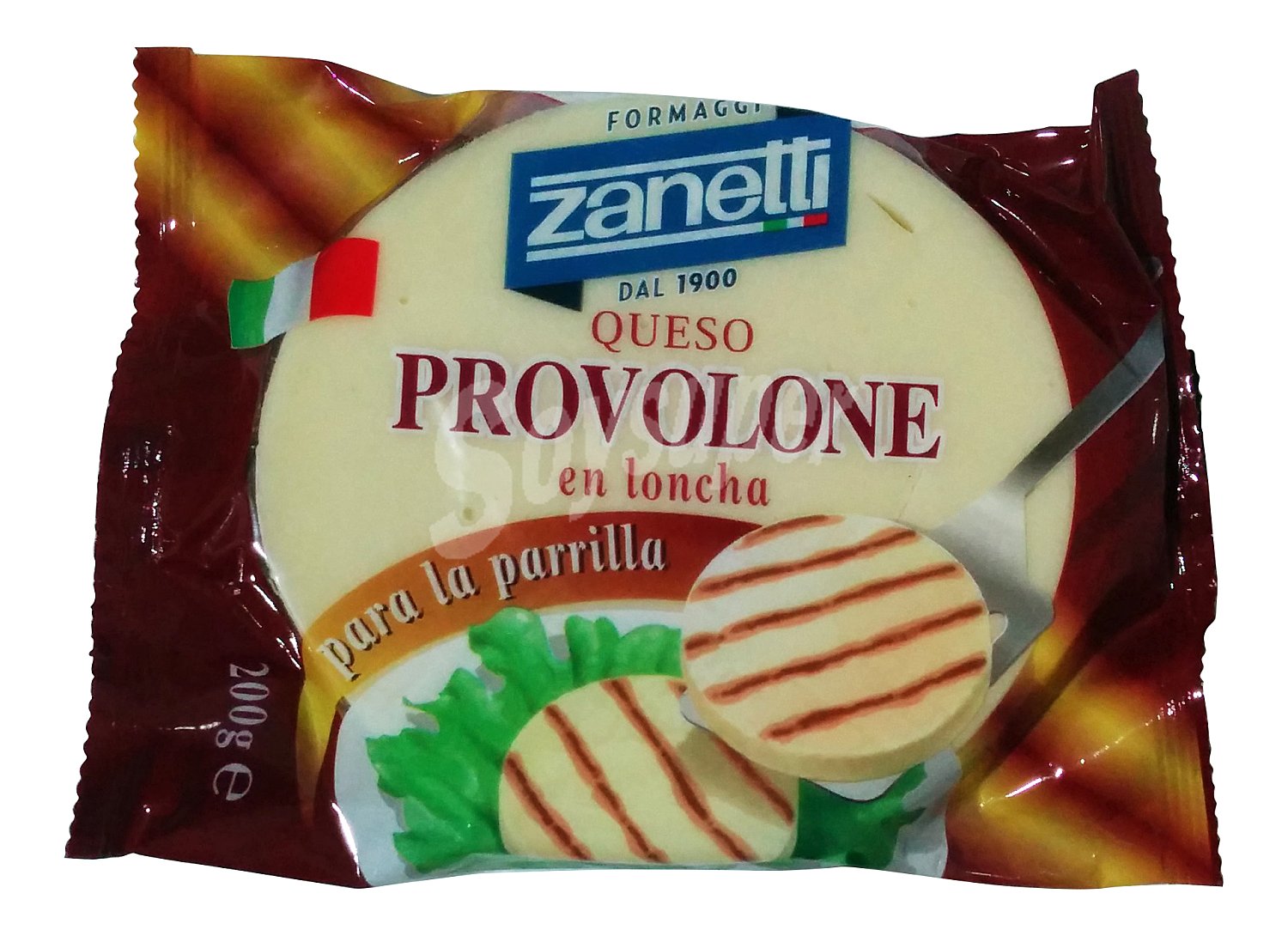 Queso provolone en loncha