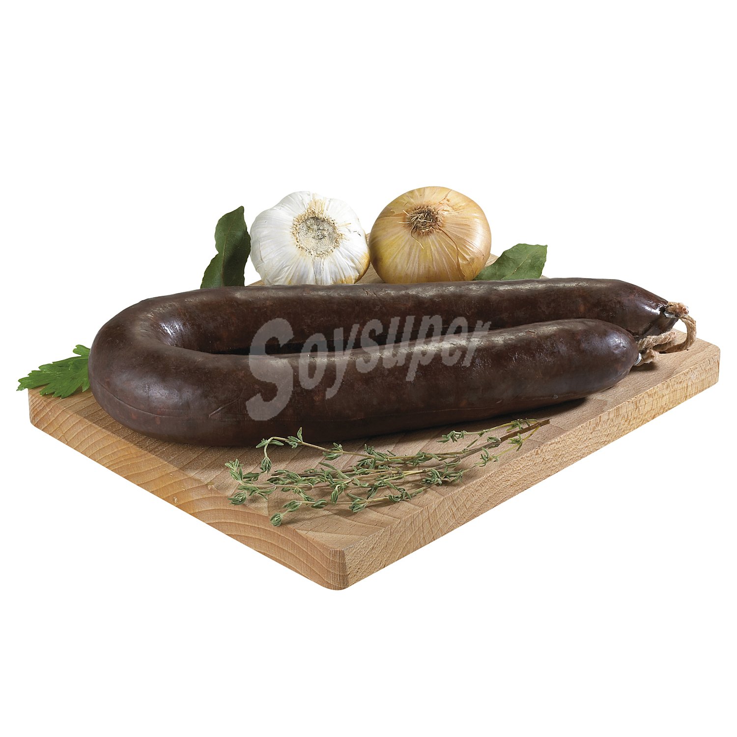 Morcilla serrana ibérica pieza 375 gr