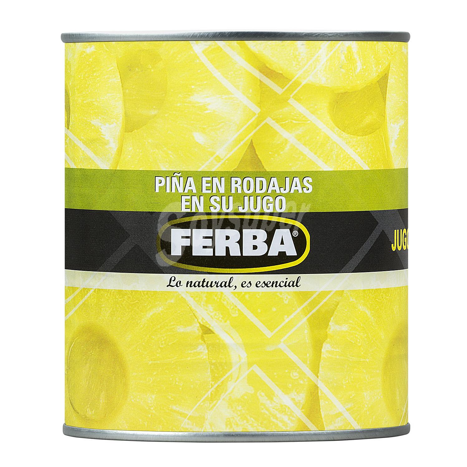 Piña en rodajas Ferba