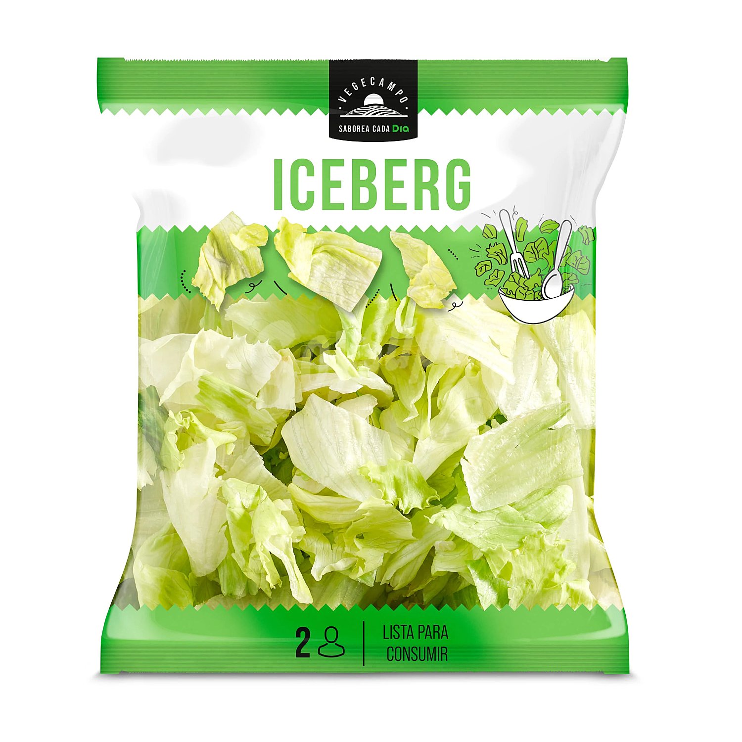 Lechuga iceberg lavada Vegecampo