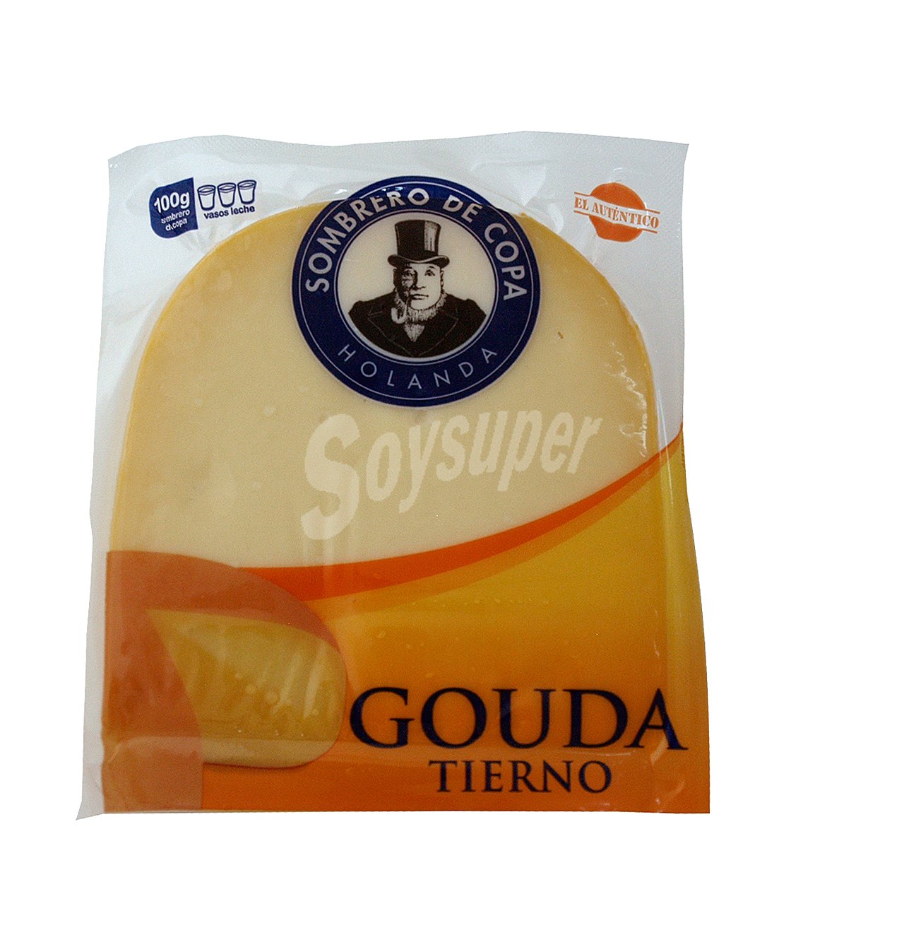 Queso gouda tierno cuña