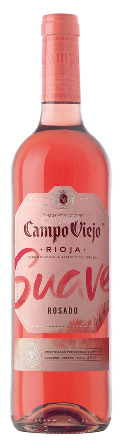 Vino rosado suave con denominación de origen Rioja