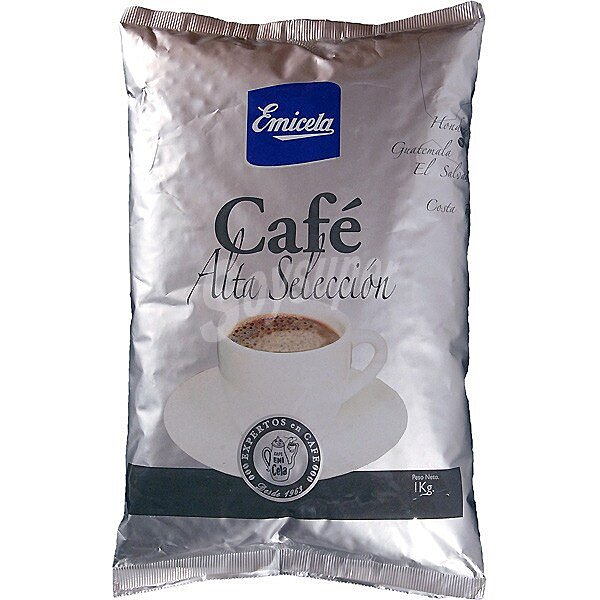 café natural en grano alta selección