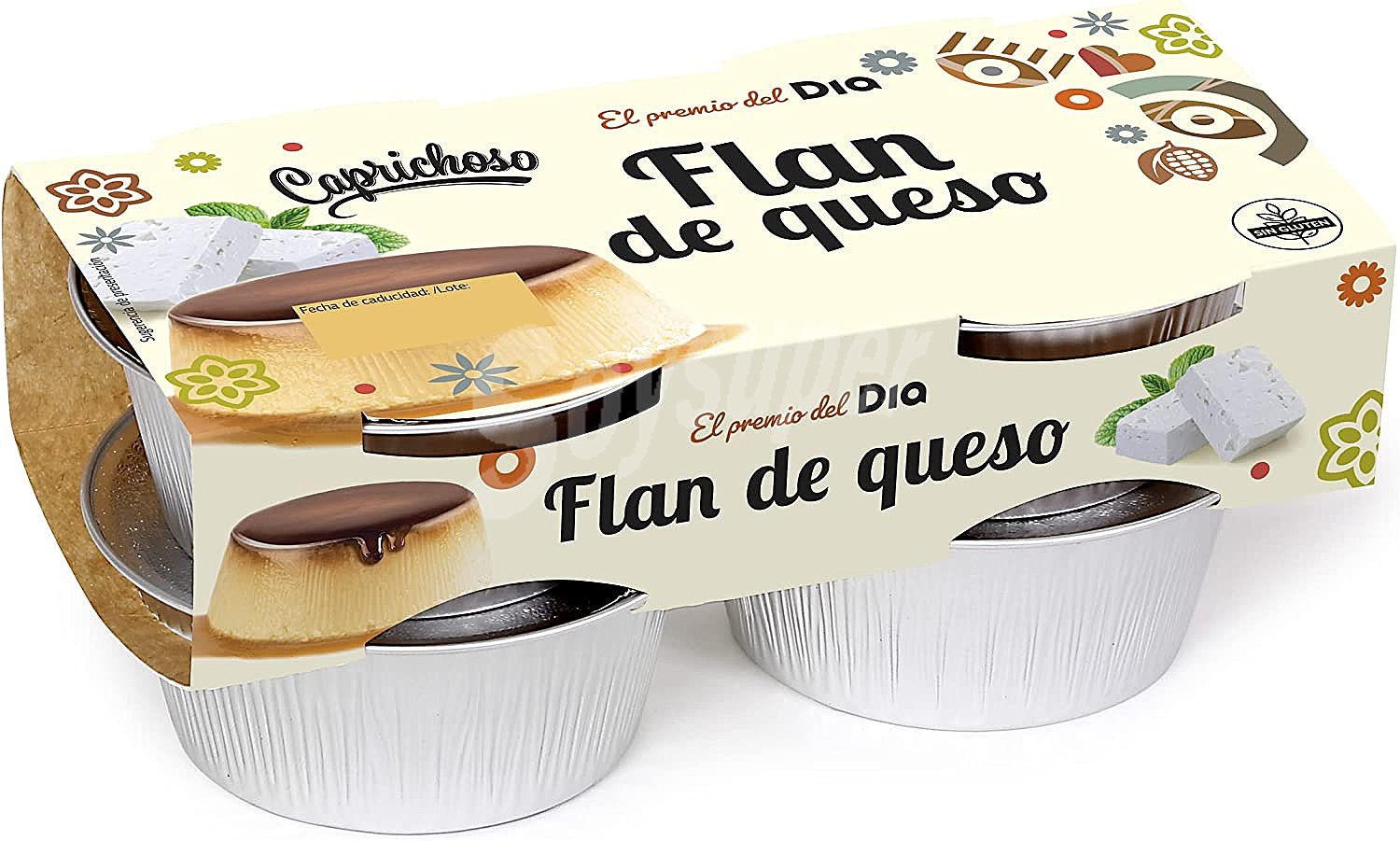 Flan de queso Caprichoso