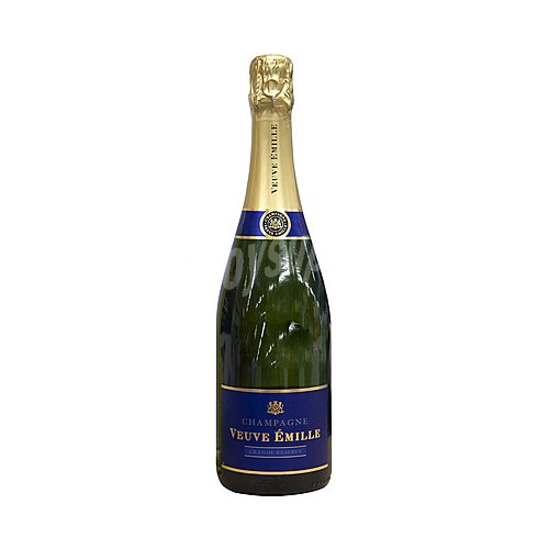 Veuve émile Champagne brut gran reserva, elaborado en Francia veuve émile