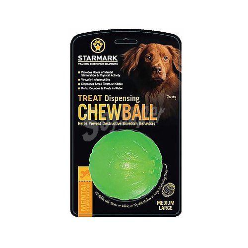 Julius K9 Pelota Chew Ball Talla medio-larga JULIUS-K9 starmark