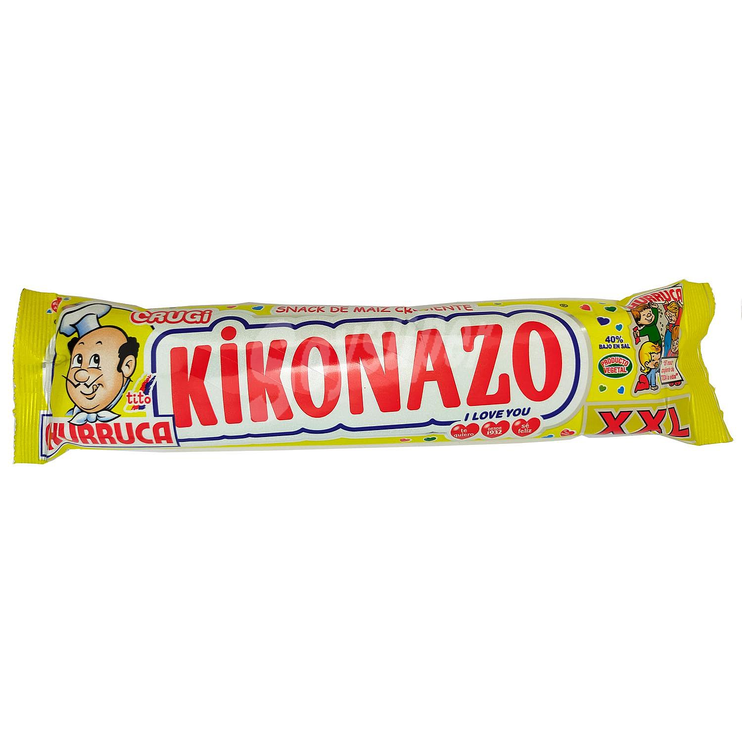 Kikonazos XXL (snacks maíz tostado)