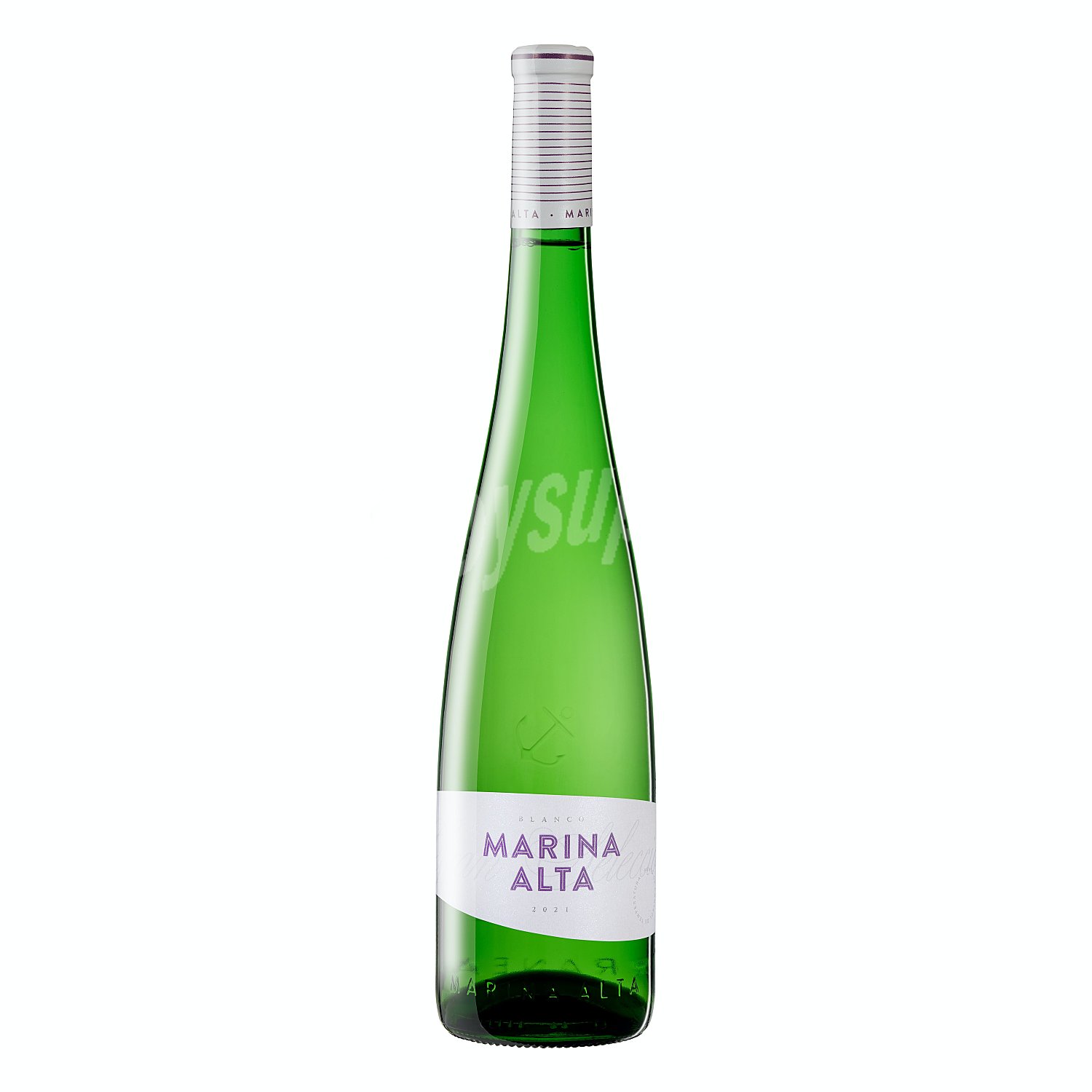 Vino blanco con denominación de origen Alicante marina alta