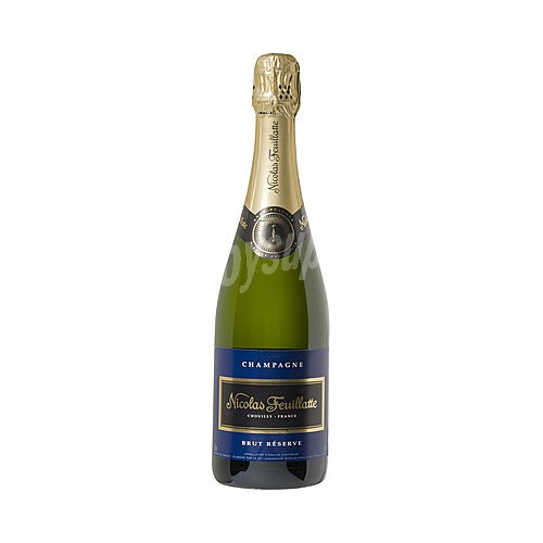 Nicolas feuillatte Champagne francés brut reserva nicolas feuillate