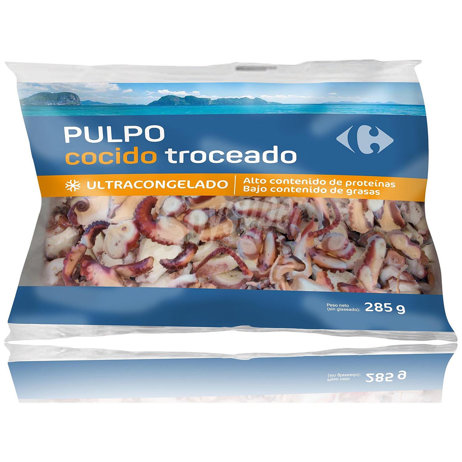 Pulpo cocido troceado Carrefour