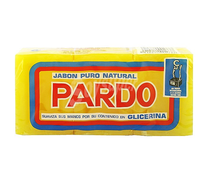 Jabón puro en pastillas