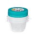 Recipiente plastico multiusos redondo 0,5 l (rosca)