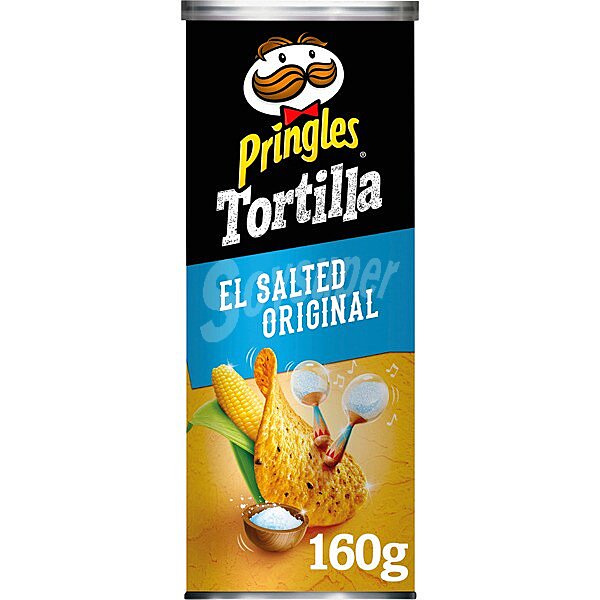 Patatas con forma de teja El Salted Original tortilla original