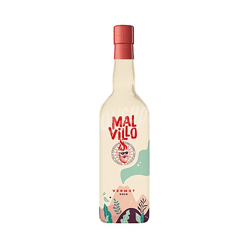 Malvillo Vermut rojo elaborado en las Islas Canarias malvillo