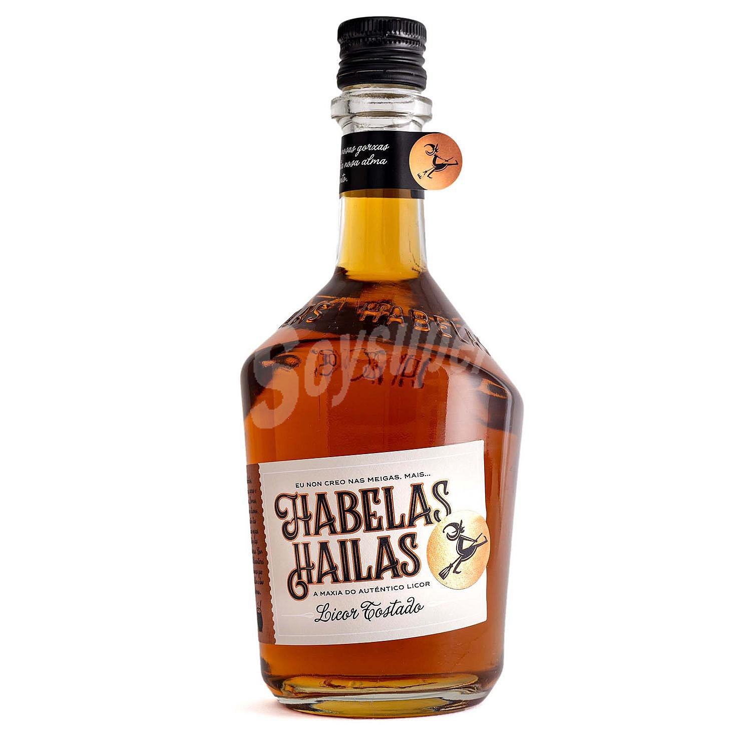 Licor tostado Habelas Hailas