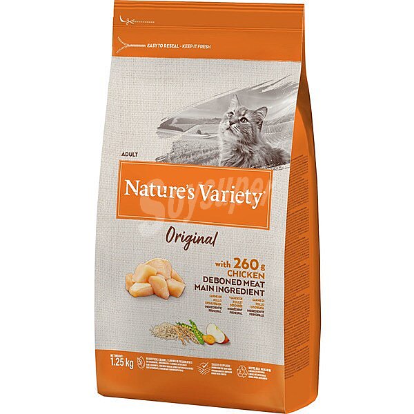 Original pienso para gatos adultos con pollo envase 1,25 kg