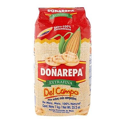 Harina de maíz extra fina Doña Arepa