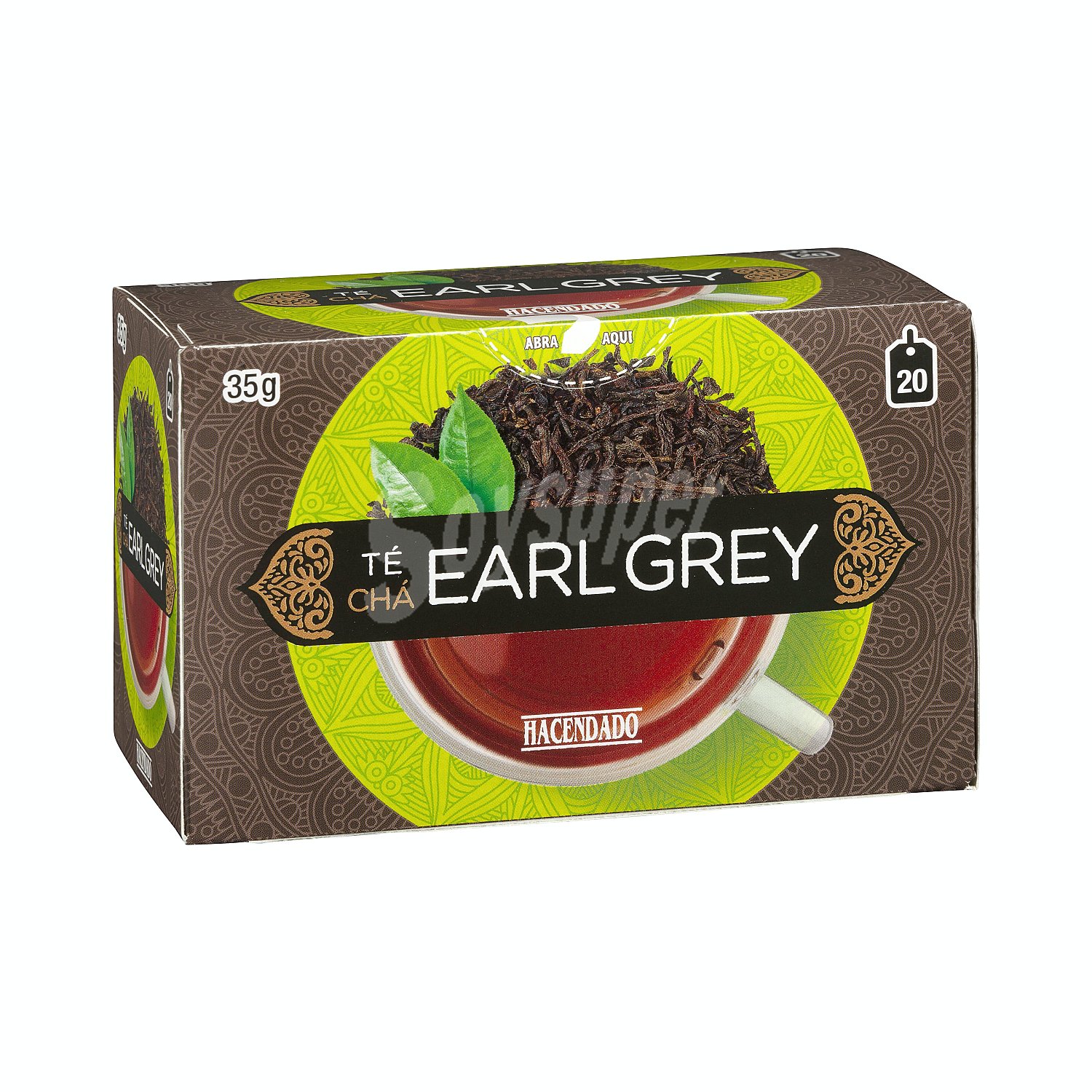 Infusion te earl grey