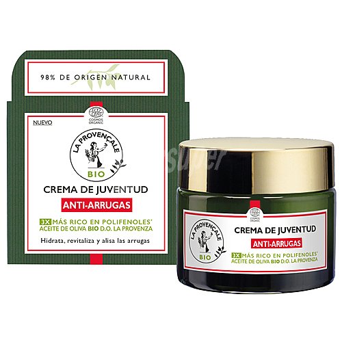 LA provençale Crema antiarrugas con aceite de oliva bio d.o, La Provenza LA provençale Bio