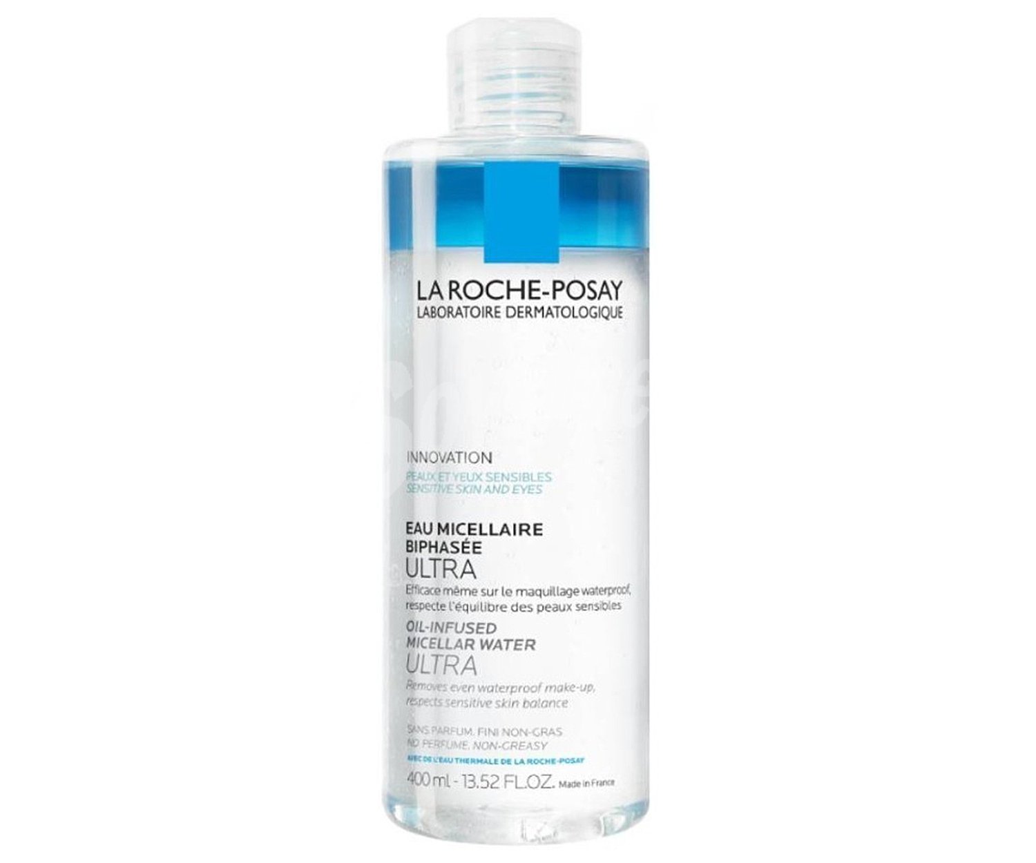 LA roche posay Agua micelar bi-fase infusionada con aceite LA roche posay Ultra