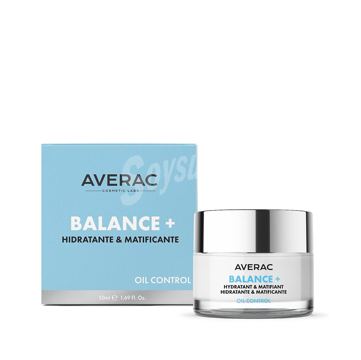 Crema facial hidratante y matificante + Averac