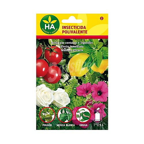 de insecticida polivalente soluble ha-huerto Y jardín