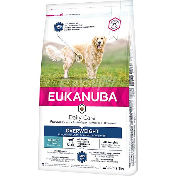 Daily Care pienso perros adultos todos los tamaños con sobrepeso/esterilizados pollo pavo bolsa 2,3 kg