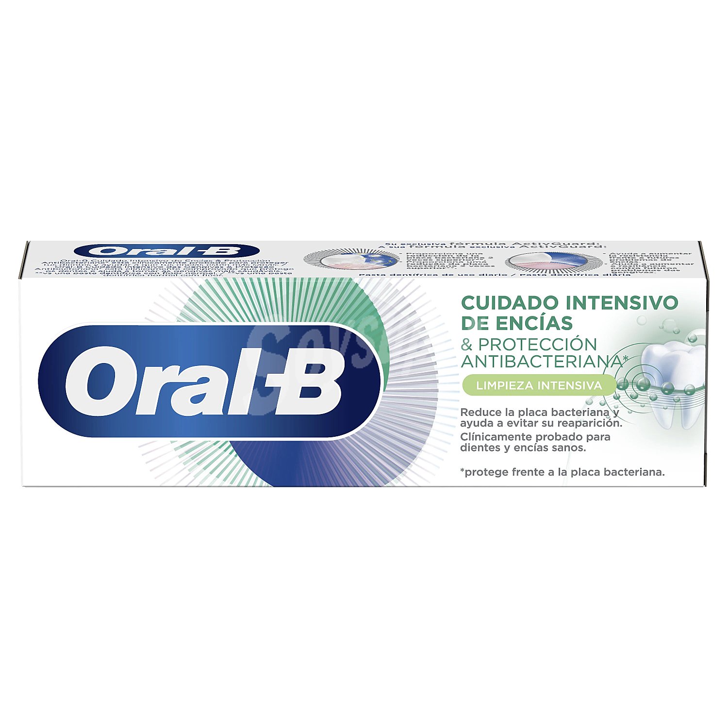 Dentífrico cuidado intensivo Encías & Protección antibacteriano limpieza intensiva oral-b