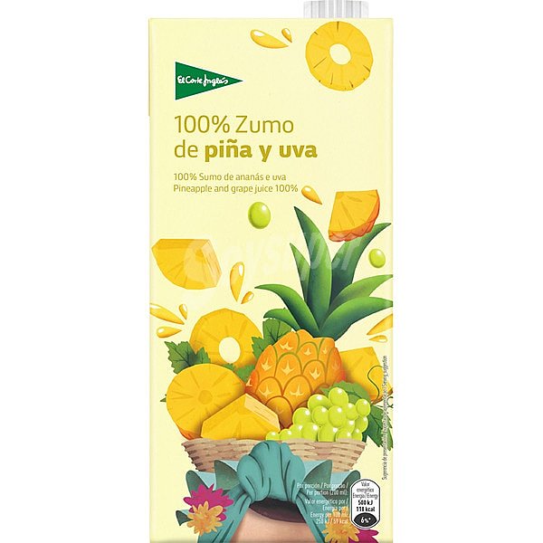 Zumo de piña a partir de concentrado