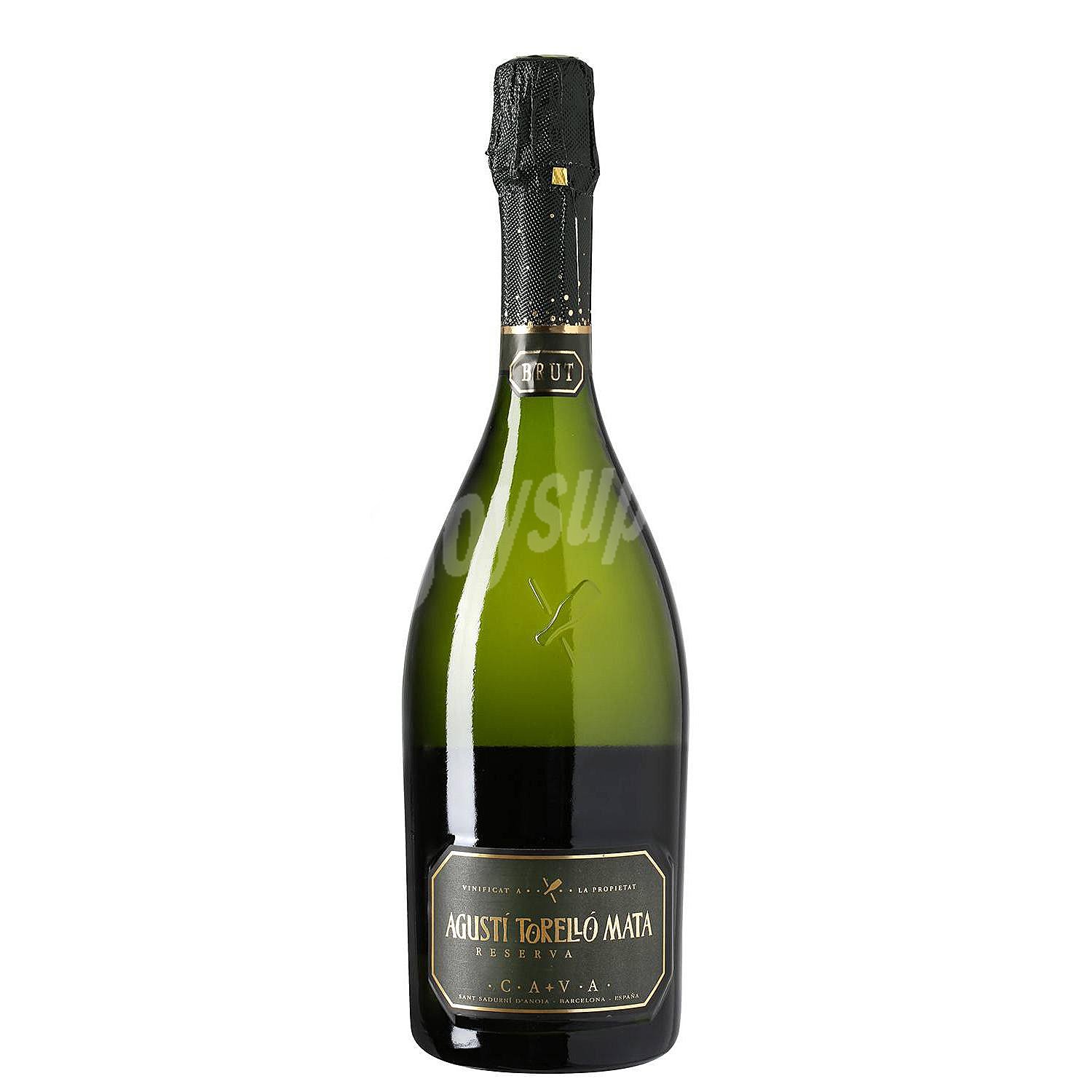 Cava brut reserva, elaborado siguiendo el método tradicional