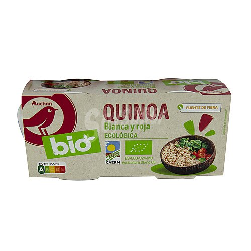 Alcampo ecológico Quinoa blanca y roja cocida ecológica alcampo ecológico