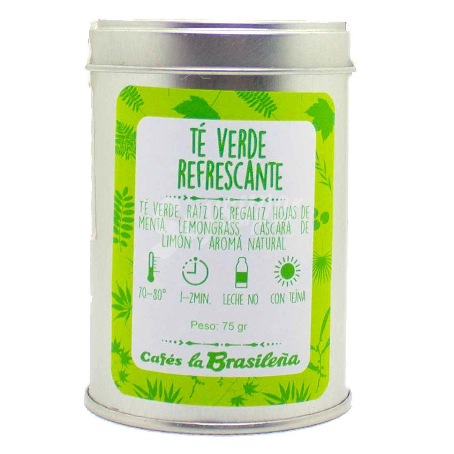 Té verde refrescante Cafés La Brasileña