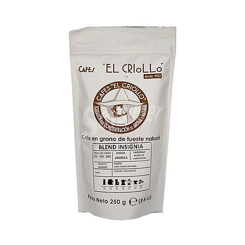 EL criollo Café en grano de tueste natural EL criollo