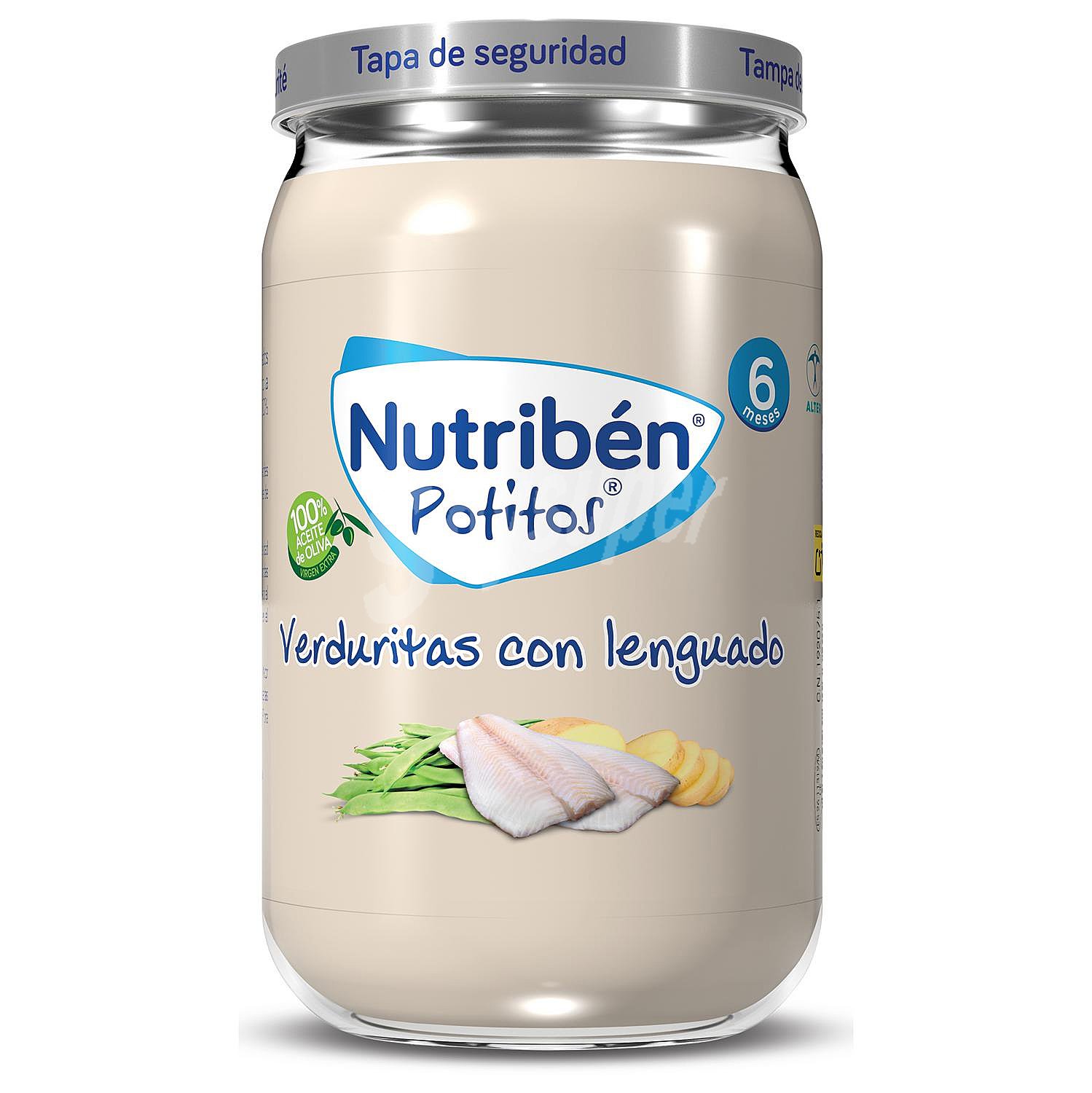 Potitos® de lenguado con verduras selectas a partir de 6 meses