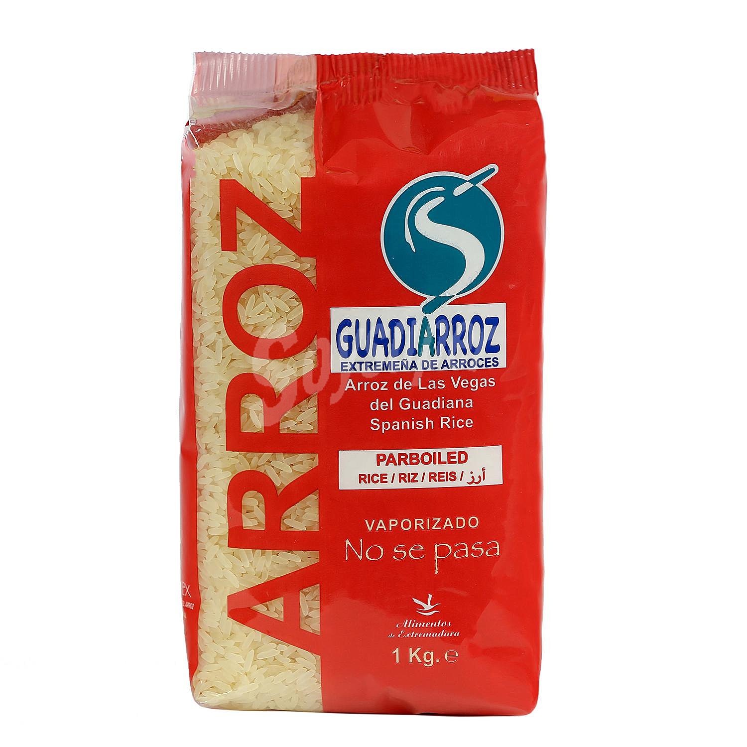 Arroz vaporizado Guadiarroz