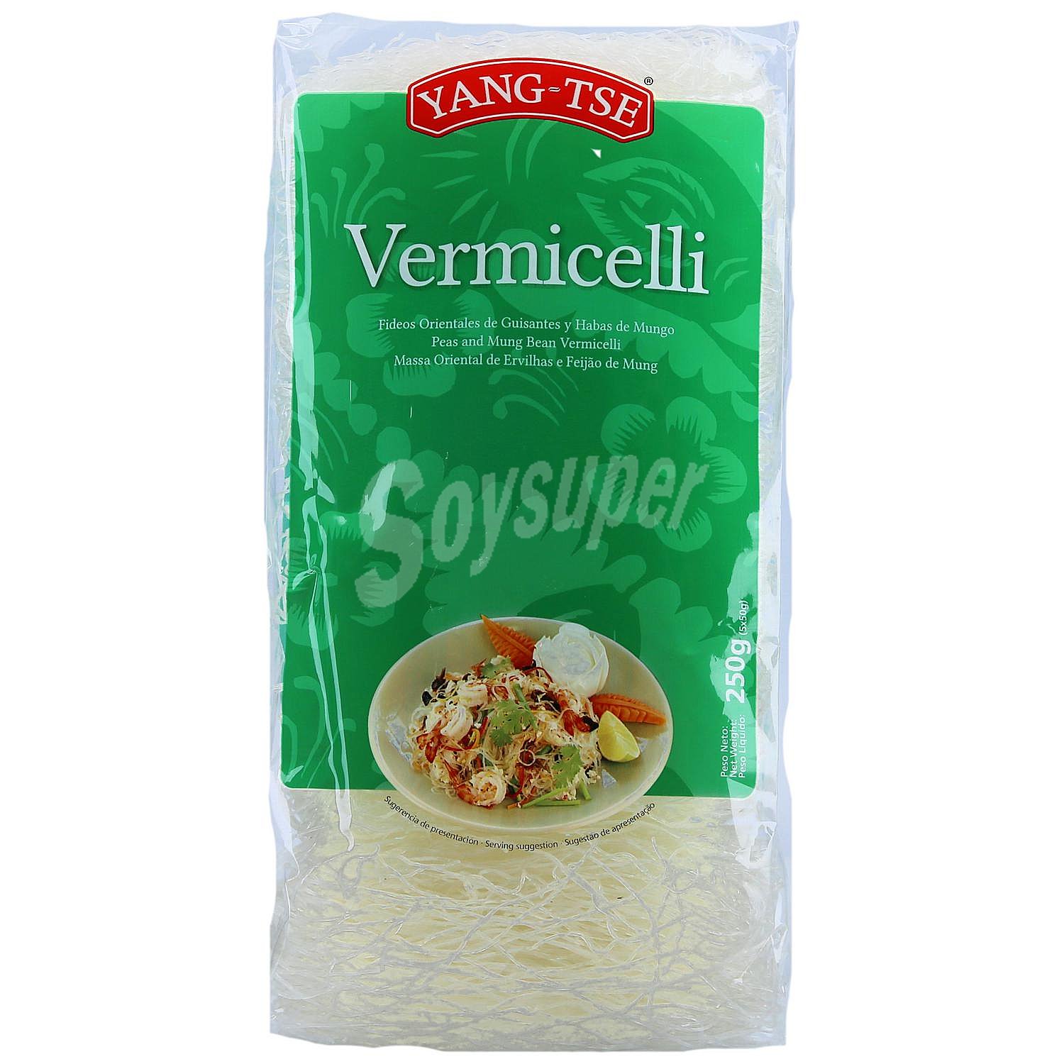 Fideos vegetales Vermicelli