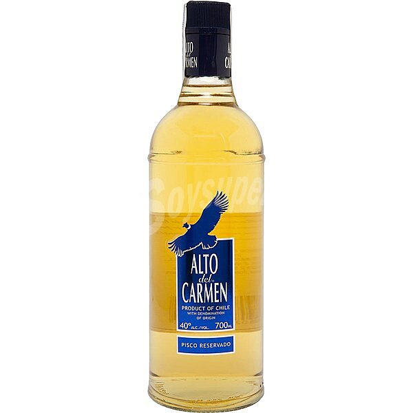 Licor pisco chileno reservado 40%