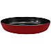 Fuente Oval para Horno Vidrio Borosilicato 24x6x35 cm - Granate